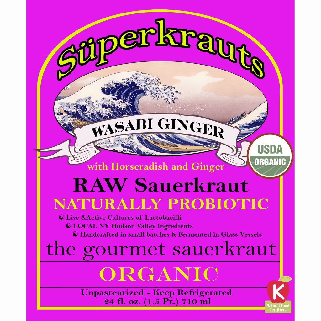 Wasabi Ginger Superkraut 24 fl. oz. Superkrauts