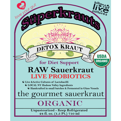 Detox Kraut, for Diet Support - 24 fl. oz