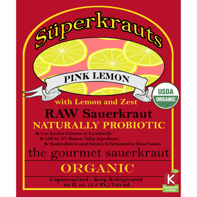 Pink Lemon SuperKraut - 24 fl. oz
