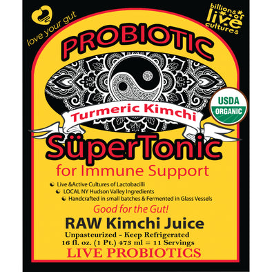 Turmeric Kimchi Tonic - 16oz (11 Servings)