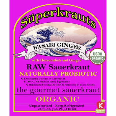 Wasabi Ginger Superkraut - 24 fl. oz.